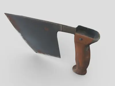 Cleaver 3 Low-poly 3D model