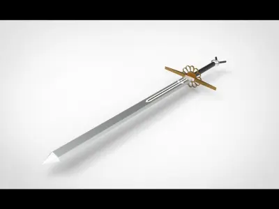 Sword type L 3D model