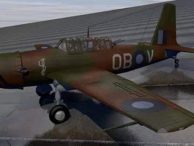 Vultee A-31 Vengeance 3D model