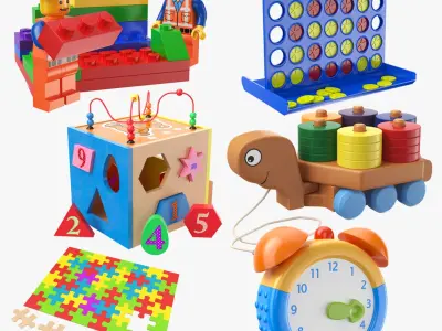 Toys Collection 3D model