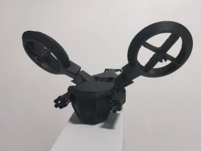 PRINT IN PLACE FUTURISTIC MOVILE HELICOPTER NO SUPPORTS 3D print model