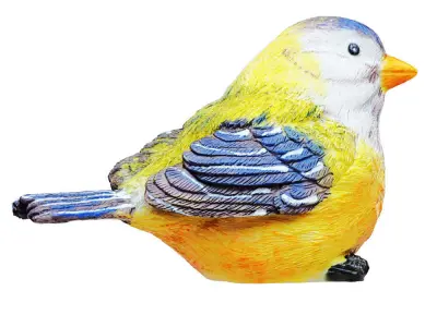 Figurine Yellow bird 02 3D model