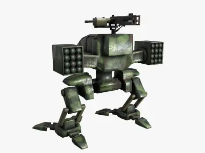 Mech v2 3D model