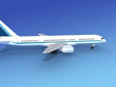 Boeing 757-200 Corporate 1 3D model
