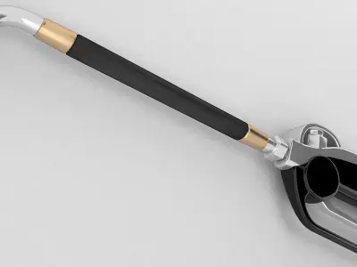 OIL DISPENSER NOZZLE Low-poly 3D model