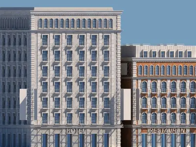 Commercial Buildings 104 3D model