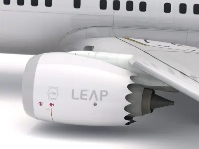 Boeing 737-800 MAX Generic 3D model