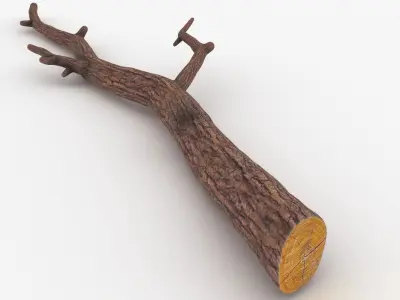 Branch 05 3D model