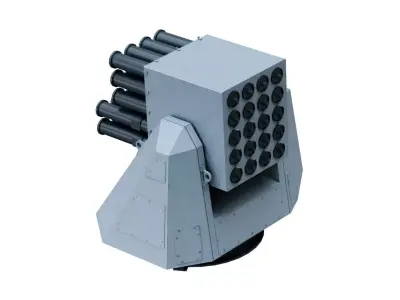 ODLS-20 decoy launchers 3D model