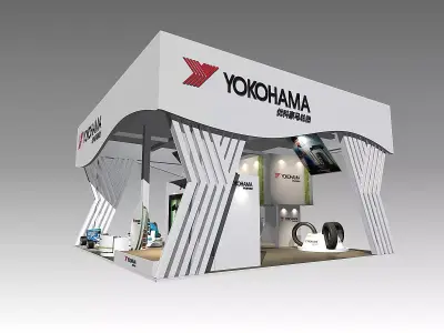 Exhibition - Area - 14X15-3DMAX2009-023 3D model