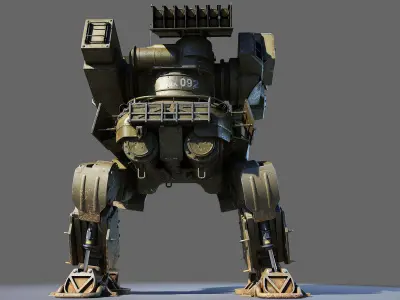 Mech-Tank USA-1 3D model