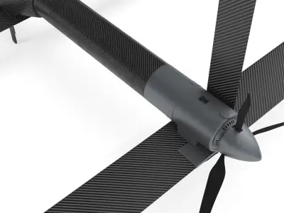 AeroVironment Switchblade 600 Predator Drone Missile 3D model