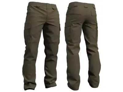 Pentagon Ranger 2 Tactical Pants -  Marvelous Designer 3D model