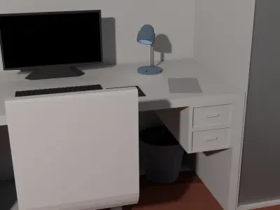 Furniture Pack Free low-poly 3D model purchase
