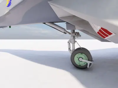 Mig 29 jet fighter 3D model