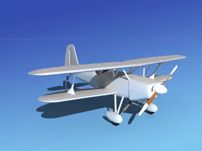 Stolp Starduster SA100 VBM 3D model