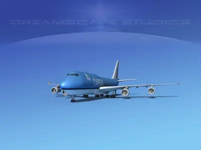 Boeing 747-8 KLM Cargo 3D model