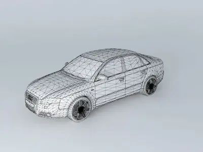 Audi S4 B7 Typ 8EC 2006 Free 3D model