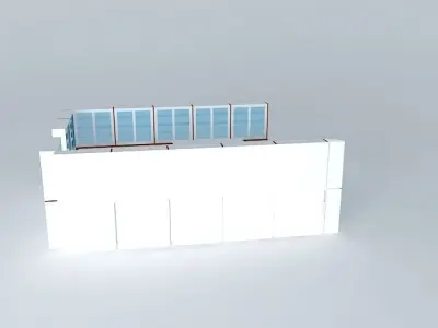 pharmacy building Free 3D model