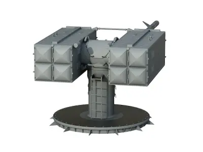 RIM-7 Sea Sparrow 3D model