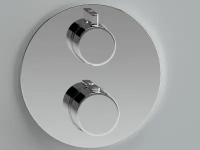 Dorn Bracht bathroom thermostat Free 3D model