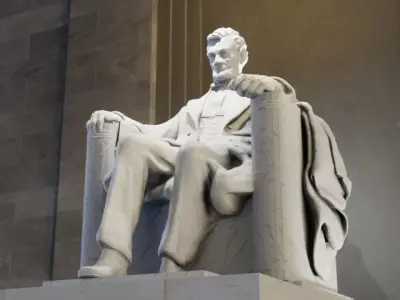 Abraham Lincoln Low Poly Low-poly 3D model