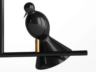 Hanging Lamp Alouette Bird by Romatti 3D model