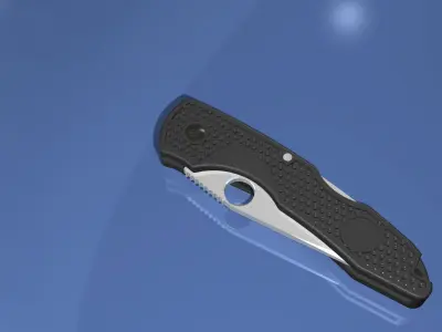 Folding Pocket Knife 3D model