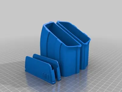 Mars base Inside Victoria Crater Free 3D print model