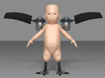 Babybot X-3 aka Angel 3D model