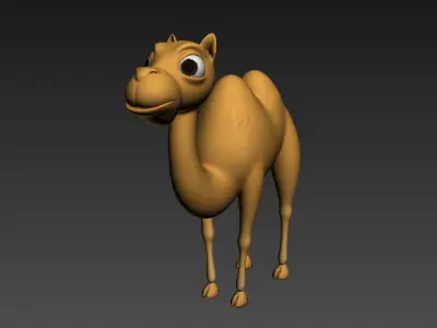 Camel Character 3D model