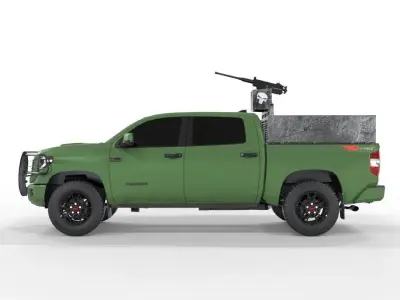 Tundra Trd 2019 Armored 3D model