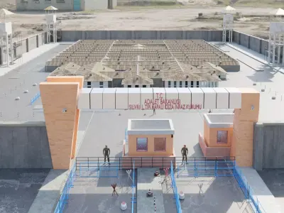 Silivri Prison Dungeon Realistic Low-poly 3D model