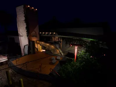 An Adventure Club Low-poly 3D model