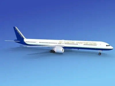 Boeing 757-300 Air Charter Intl 3D model