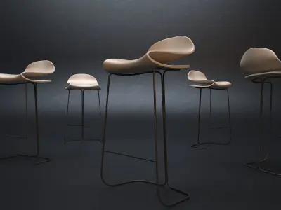 Lounge Chair Free 3D model buy