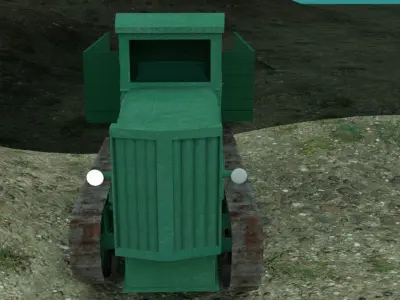 Tractor Comintern 3D model