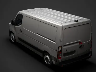 Renault Master L2H1 Van 2020 3D model