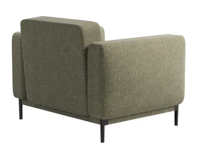  Romeo Compact Armchair 3D model