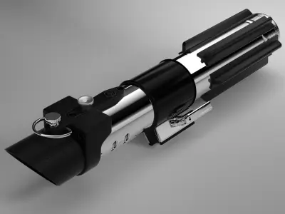 Darth Vader Lightsaber ANH Style 3D model