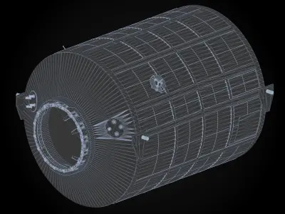 Multi-Purpose Logistics Module 3D model