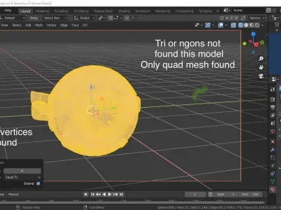 Sci fi fire drone 2 Low-poly 3D model