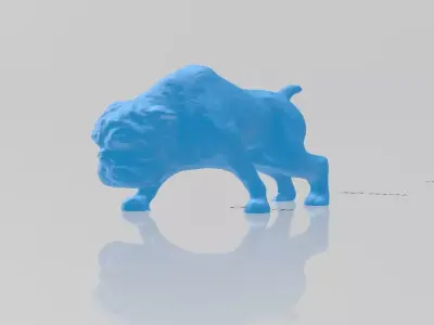 English Bulldog - Free 3D Model Free 3D print model