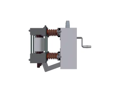 Vacuum circuit breaker Siemens 3AH5 Free 3D model
