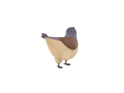 Character327 Quail 3D model