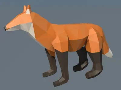 Spring Animal Pack Free low-poly 3D model