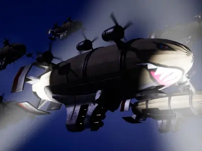 Kirov Airship 3D model