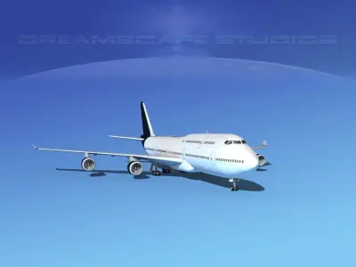 Boeing 747-8I Corporate 4 3D model
