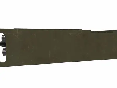 Radio military AN PRC-119 3D model