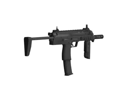 Heckler Koch MP7 3D model